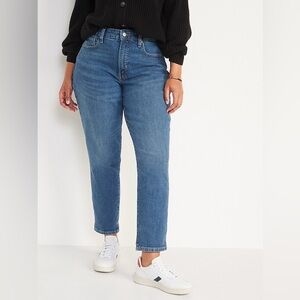 Old Navy Curvy High-Waisted OG Straight Jeans